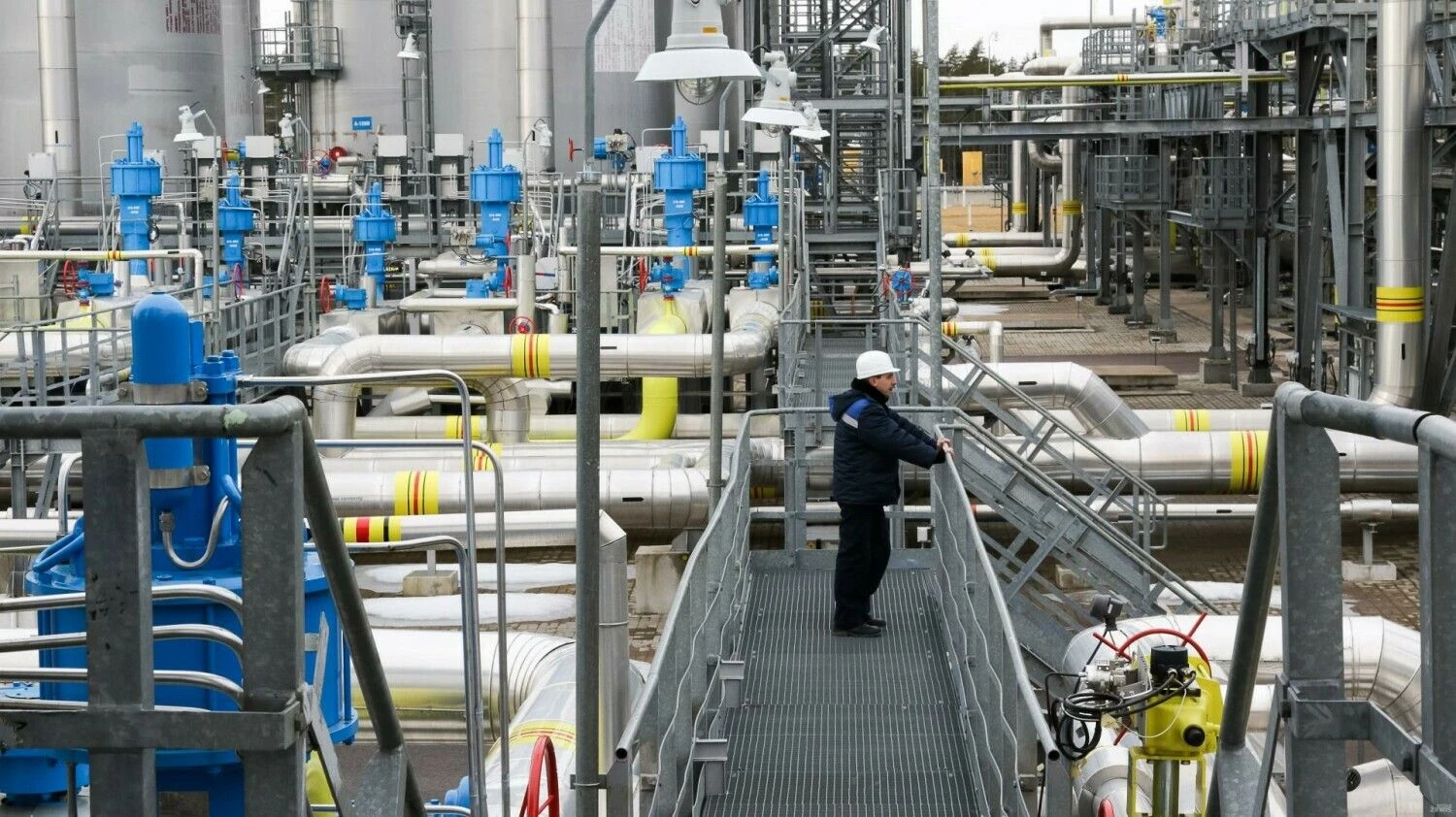 „Nord Stream“ kompresorinė Rusijoje. Naglio Navako (VŽ) nuotr.