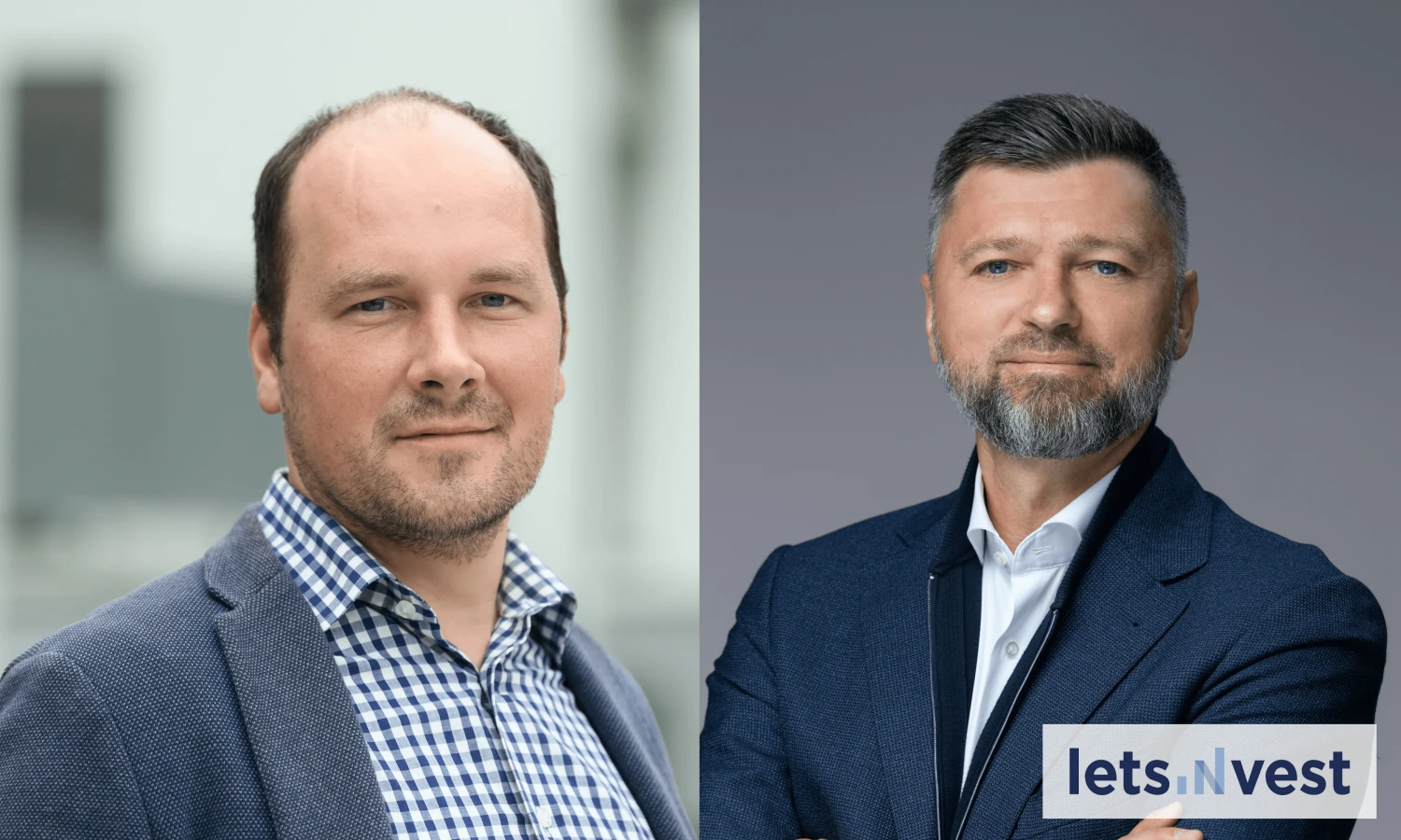 Ekonomisto Žygimantas Mauricas ir NT projektų finansavimo platformos „Letsinvest“ valdybos pirmininkas Vytenis Kinduris.