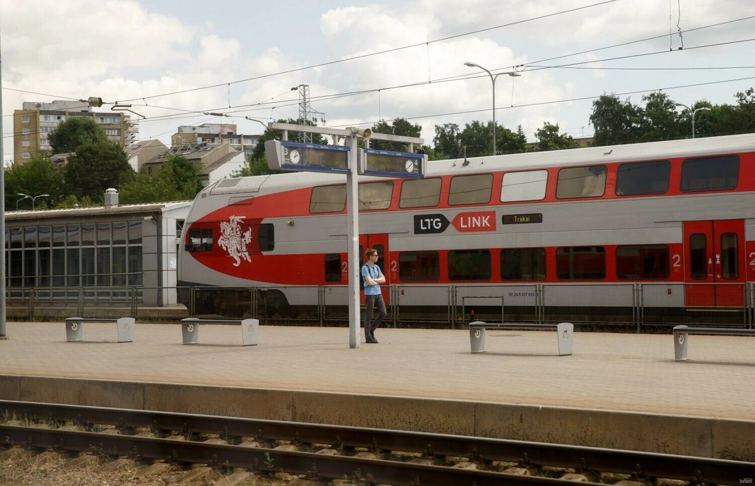 Vilniaus geležinkelio stotis. Juditos Grigelytės (VŽ) nuotr.