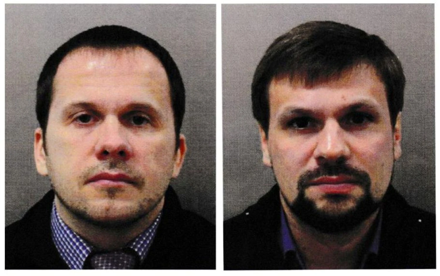 Įtariamieji Skripalių apnuodijimu 2018 m. „Reuters“ / „Scanpix“ nuotr.