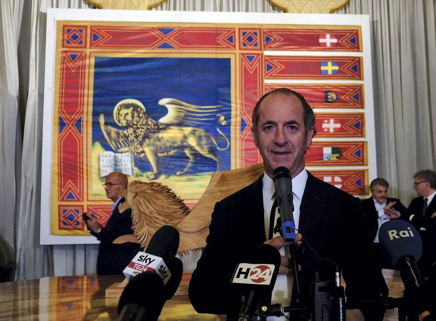 Luca Zaia, Veneto regiono vadovas. Manuelio Silvestri („Reuters“ / „Scanpix“) nuotr.