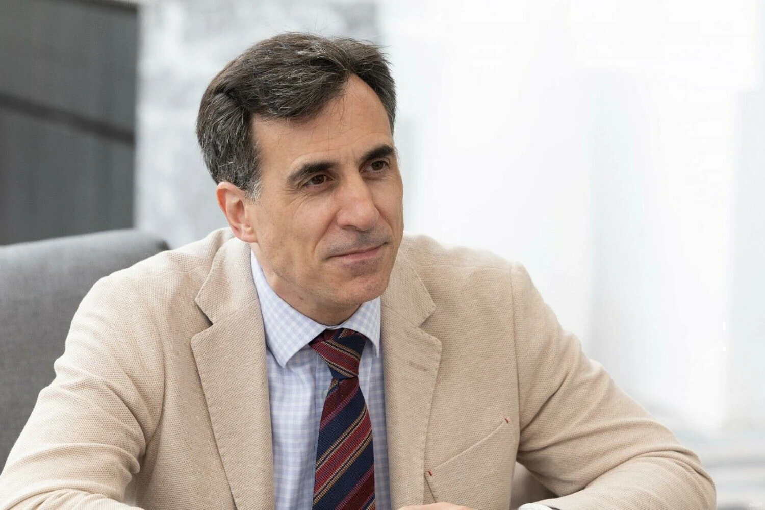 Borja Gracia, Tarptautinio valiutos fondo vadovas Lietuvai. Juditos Grigelytės (VŽ) nuotr.