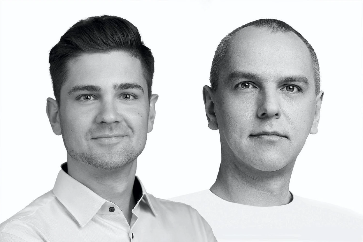 Nepriklausomas pakuočių vystymo konsultantas Juozas Baranauskas ir dizaino agentūros „Étiquette“ partneris Edvardas Kavarskas.