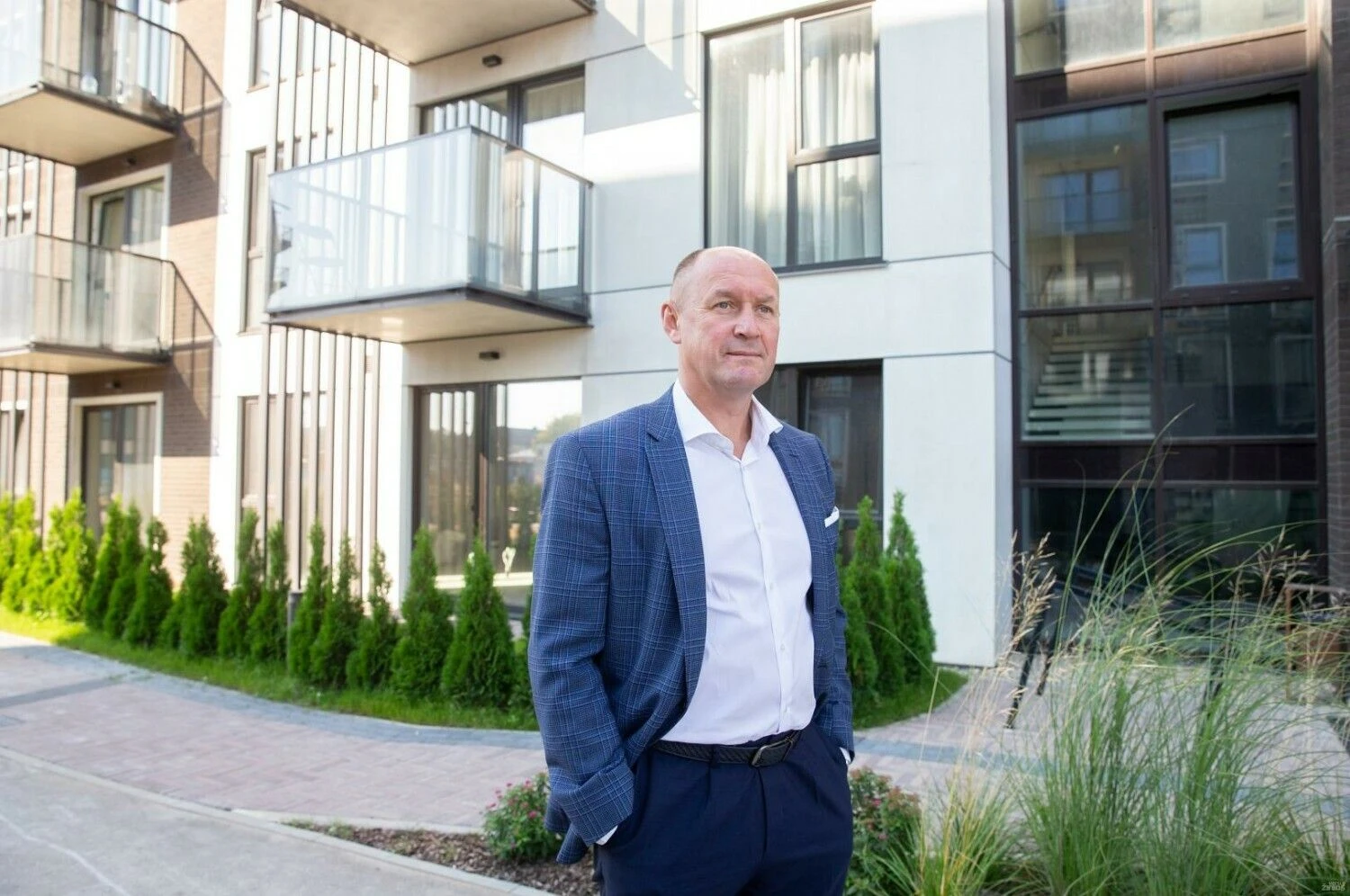 Kęstutis Vanagas, UAB „YIT Lietuva“ vadovas. Juditos Grigelytės (VŽ) nuotr.