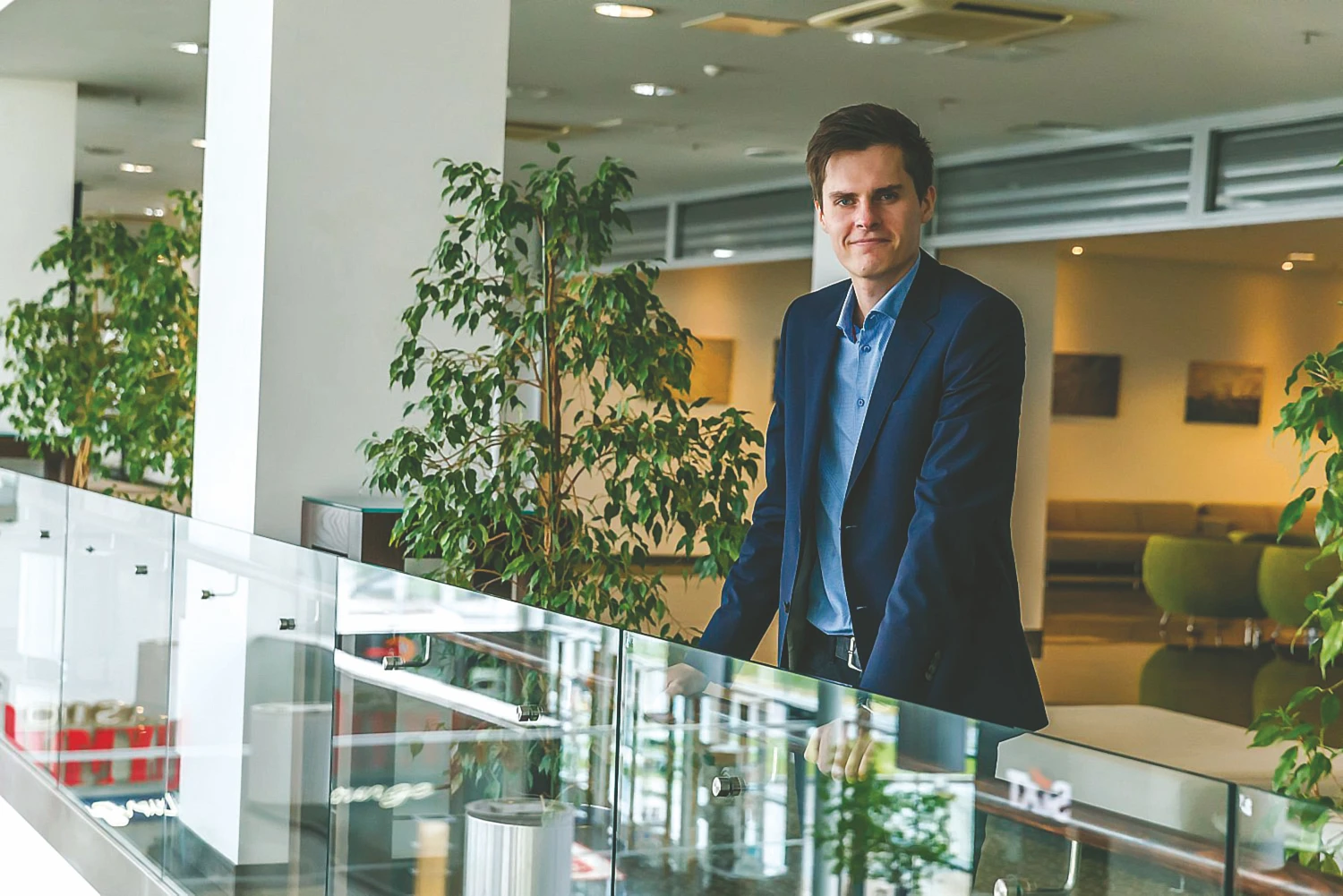 Andrius Mironovskis, UAB „CFlow“ generalinis direktorius ir vienas iš įkūrėjų: „Nors sistema atlieka daug funkcijų, tačiau smulkieji vis dar pratę pildyti popierinius žurnalus.“
Vladimiro Ivanovo (VŽ) nuotr.