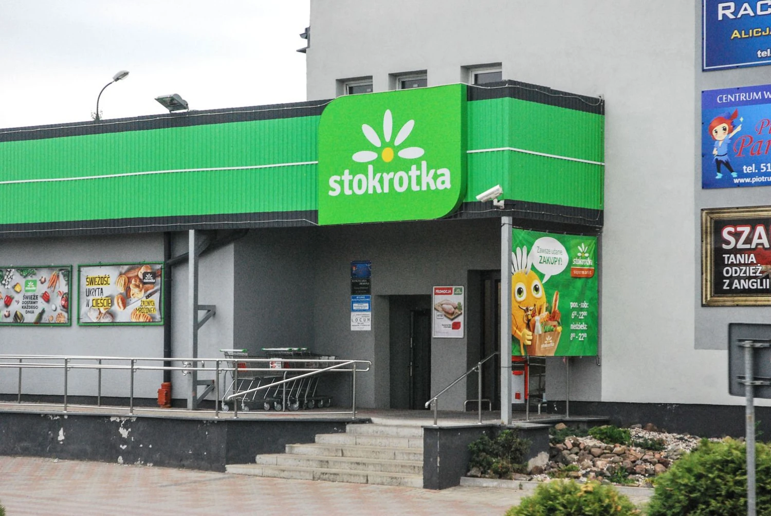 „Stokrotka“ parduotuvė Lenkijoje. Juditos Grigelytės (VŽ) nuotr.