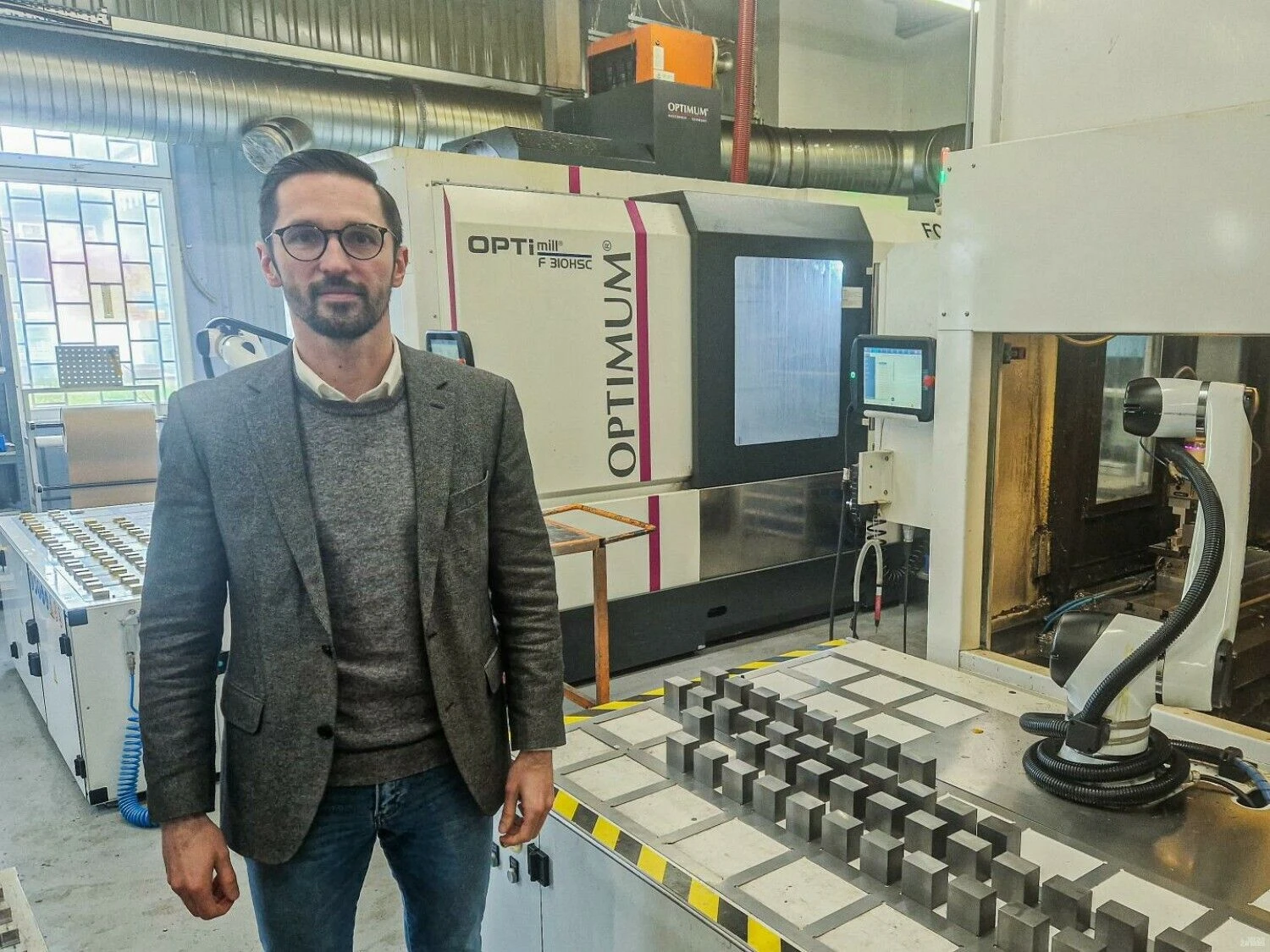 Evaldas Rimša, „Baltec CNC Technologies“ vadovas. Tautvydo Lukaševičiaus (VŽ) nuotr.