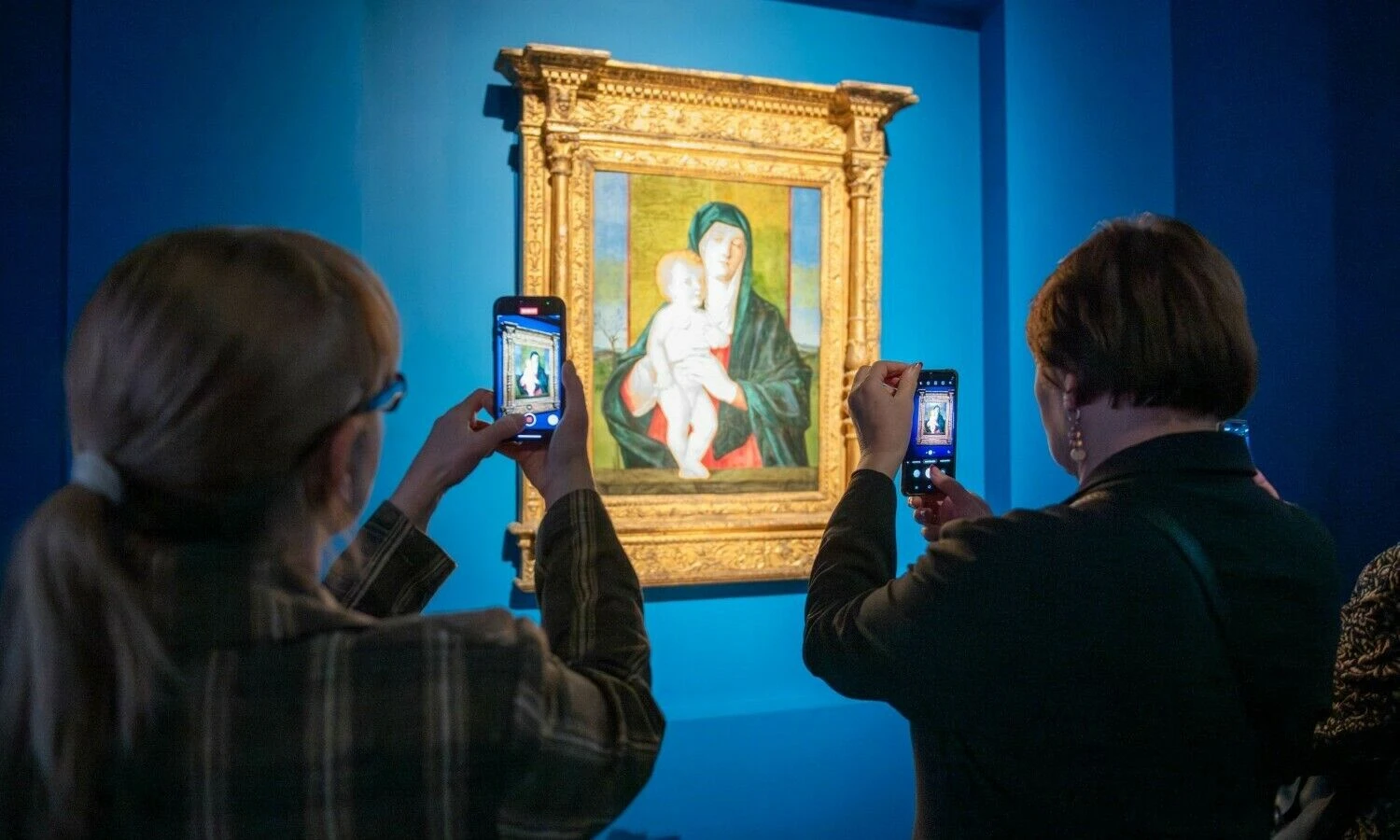 Giovanni Bellini. „Dievo Motina su Kūdikiu“. Vytauto Abramausko nuotr.