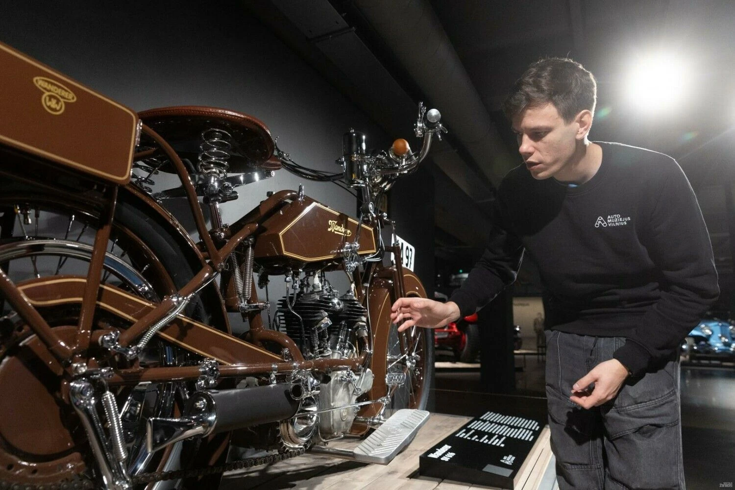 Povilas Eitutis, Vilniaus „Automuziejaus“ vadovas. Juditos Grigelytės (VŽ) nuotr.