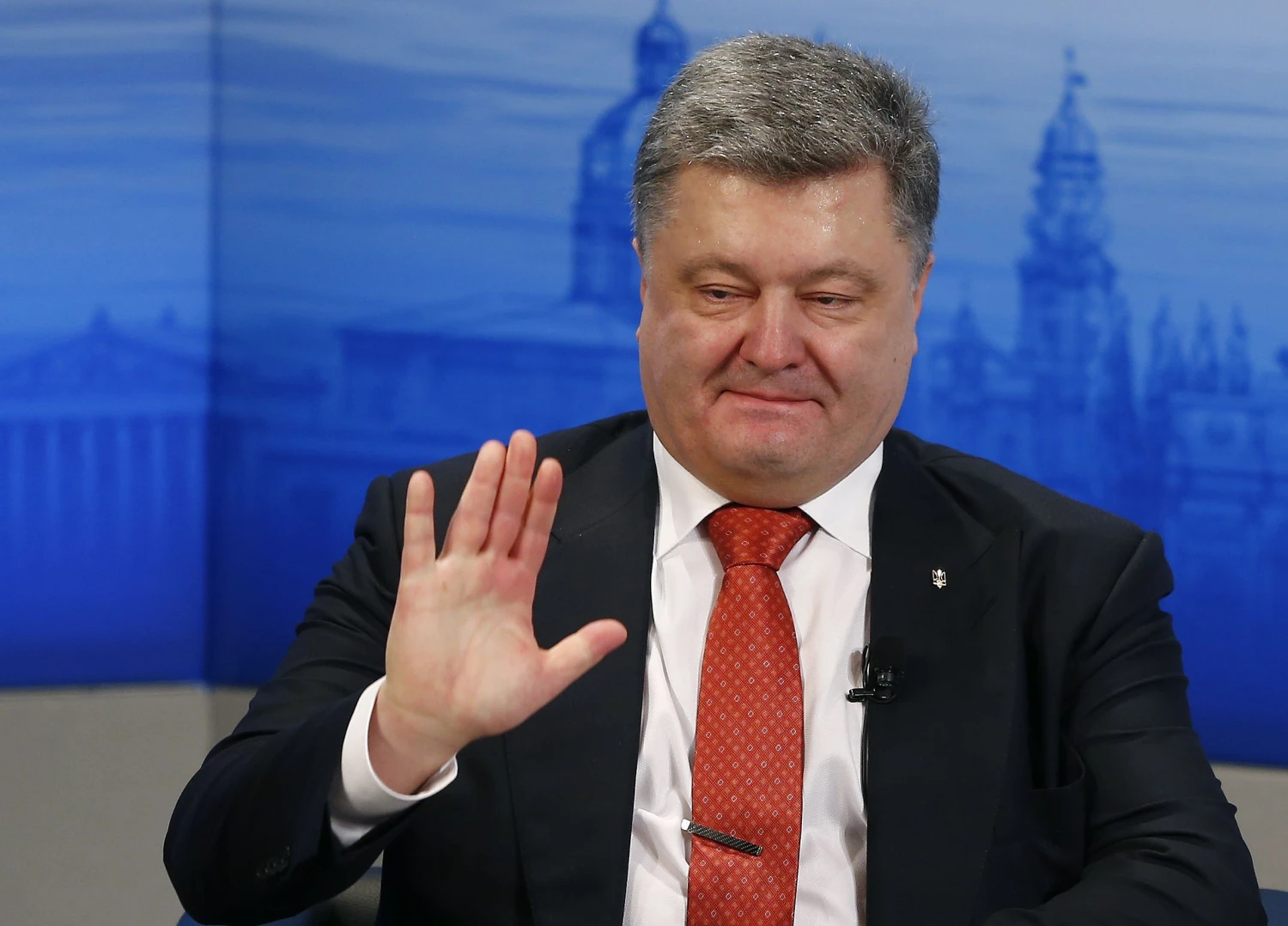 Ukrainian President Petro Poroshenko. REUTERS / Michael Dalder 