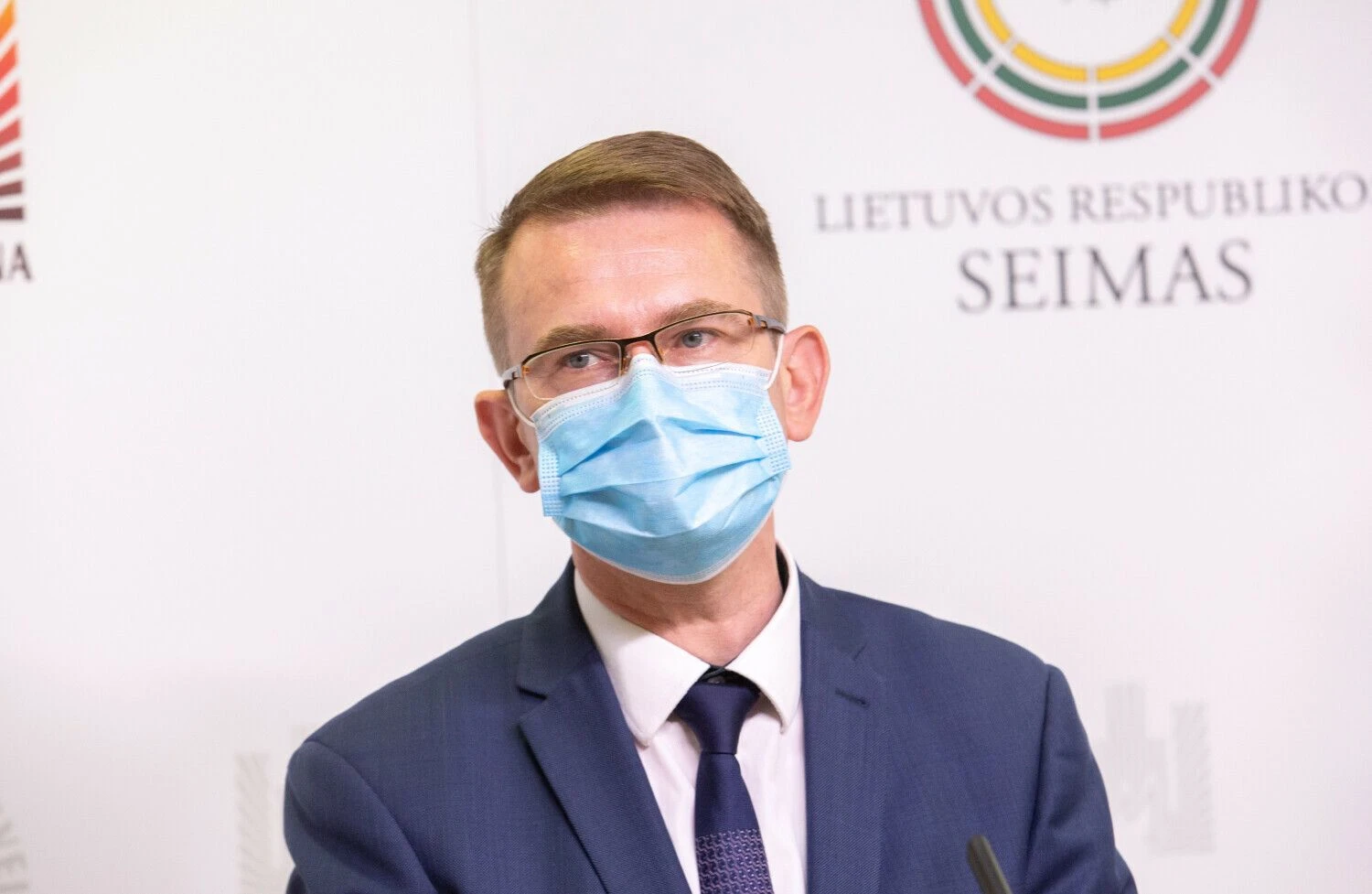 Arūnas Dulkys, sveikatos apsaugos ministras. Juditos Grigelytės nuotr.
