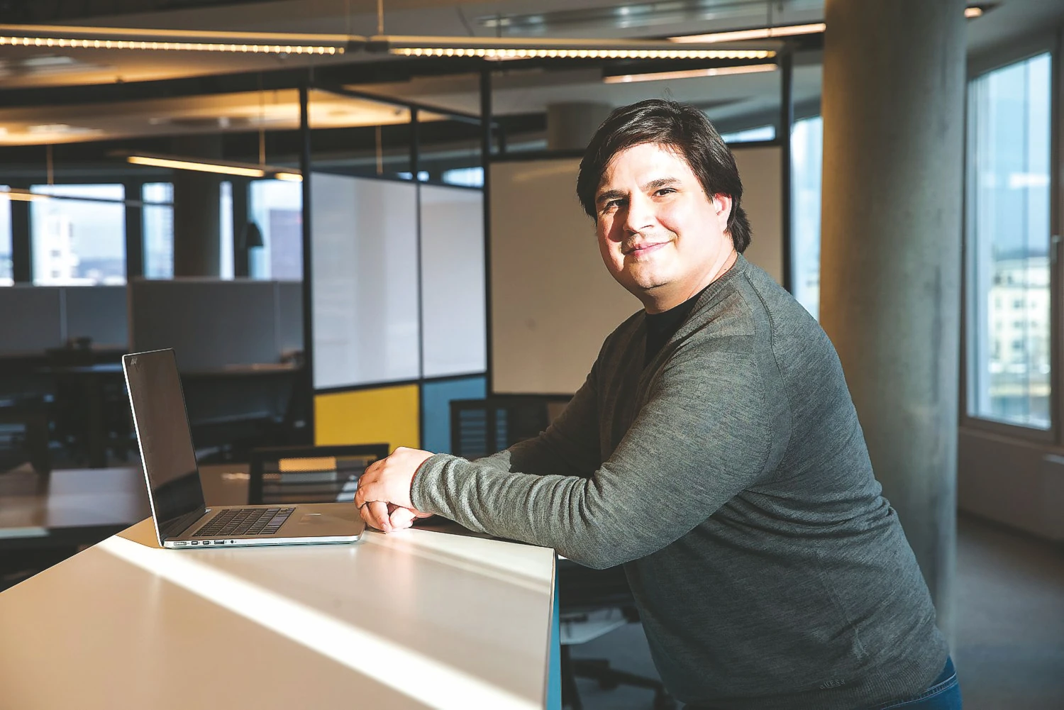 Mariano Andrade Gonzalezas, laikinasis „Barclays“ operacijų centro Lietuvoje vadovas. Juditos Grigelytės (VŽ) nuotr.