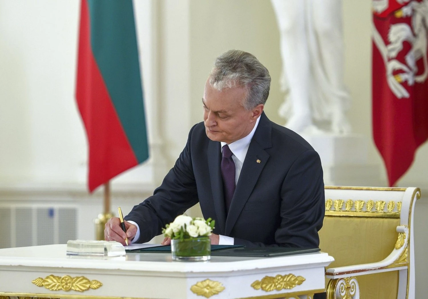 Prezidentas Gitanas Nausėda. Roberto Dačkaus (Prezidento kanceliarija) nuotr. 