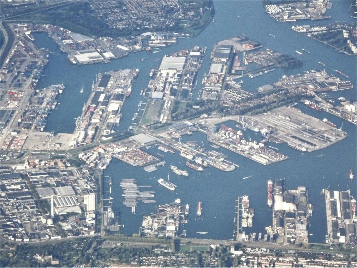 Roterdamo uostas. Lino Butkaus (VŽ) nuotr.