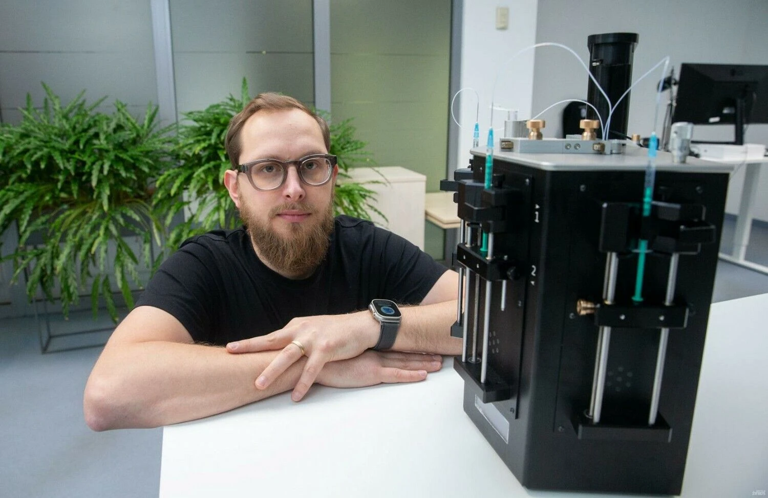 Juozas Nainys, biotechnologijų startuolio „Droplet Genomics“ vadovas ir vienas įkūrėjų. Juditos Grigelytės (VŽ) nuotr.