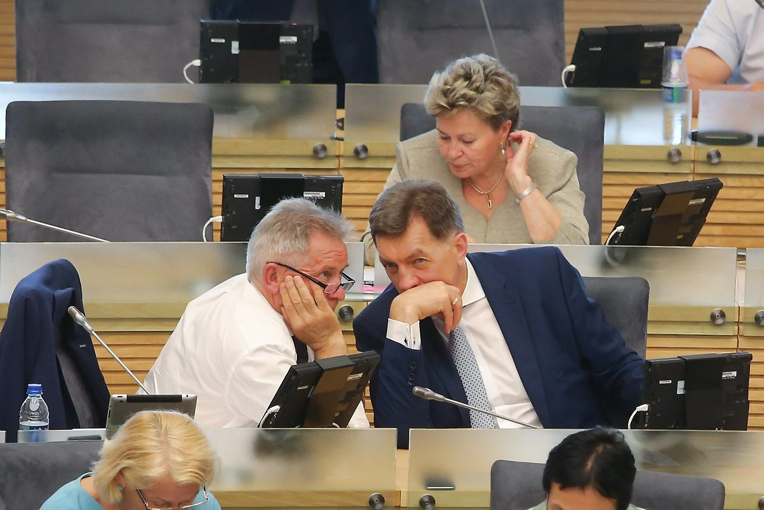 Seimas pradėjo naujojo 256 straipsnių Darbo kodekso priėmimo procedūrą. Juliaus Kalinsko („15min.lt / „Scanpix“ nuotr.)
