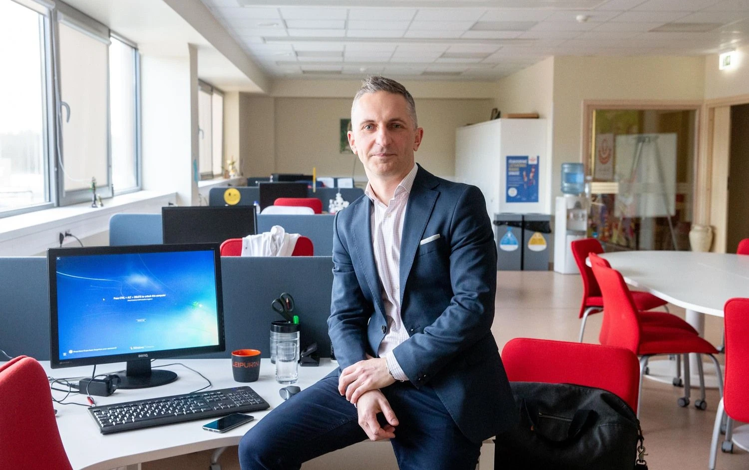 Artūras Kokoškinas, UAB „Vilniaus duona“ komercijos vadovas. Juditos Grigelytės (VŽ) nuotr. 