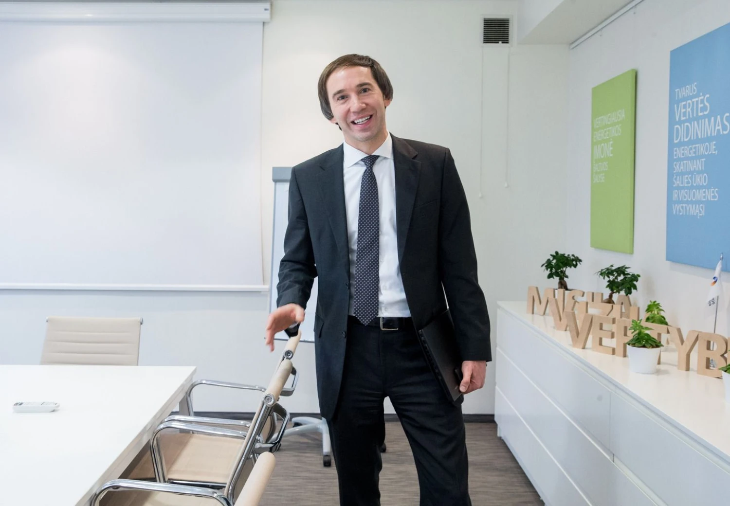 Mantas Mikalajūnas, UAB „Lietuvos dujų tiekimas“ generalinis direktorius. Juditos Grigelytės (VŽ) nuotr.
