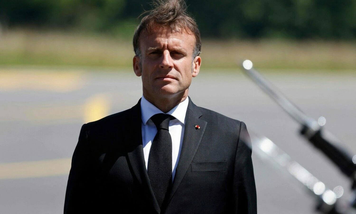 Prancūzijos prezidentas Emmanuelis Macronas. Ludovico Marino (AFP/„Scanpix“) nuotr.