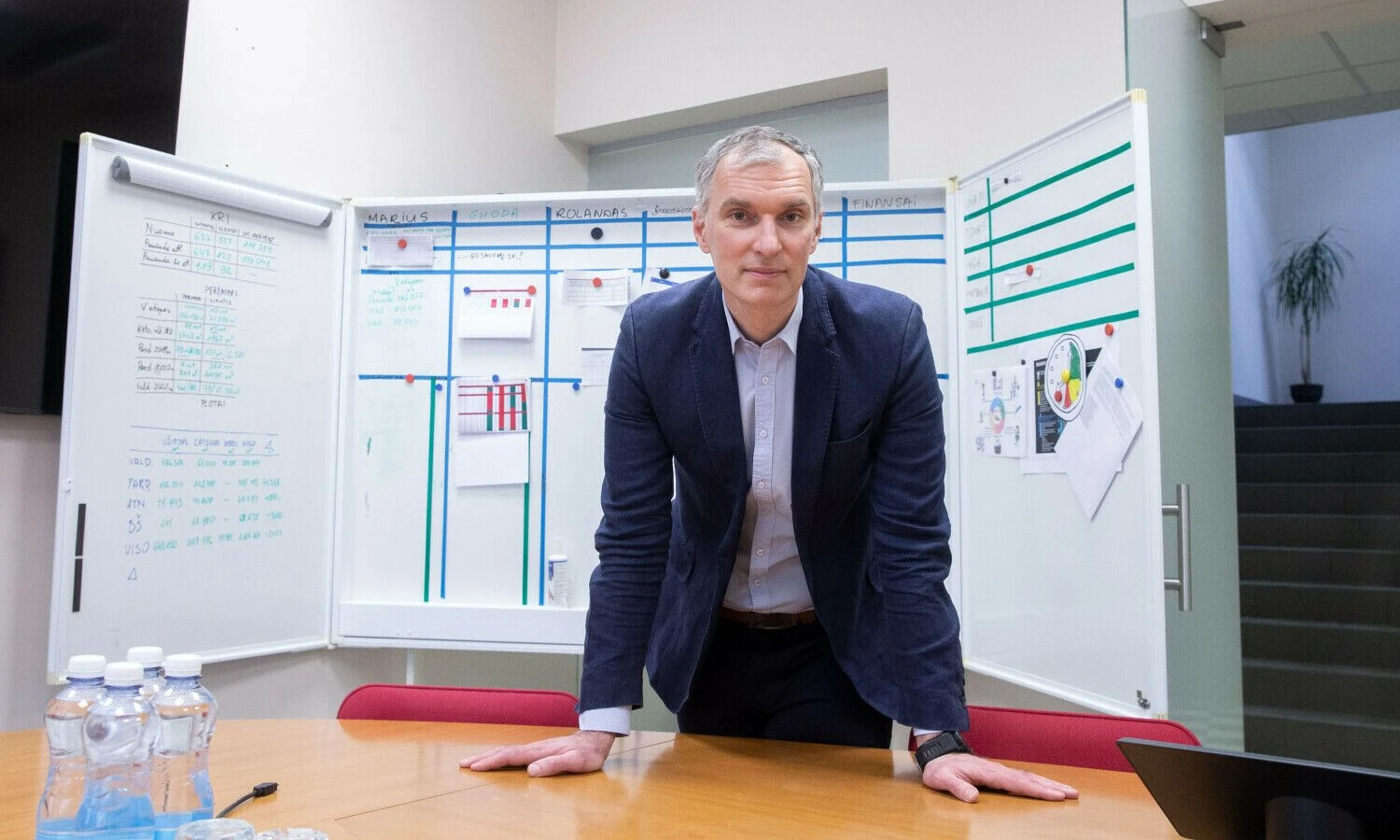 Mindaugas Sinkevičius, Turto banko generalinis direktorius. Juditos Grigelytės (VŽ) nuotr.