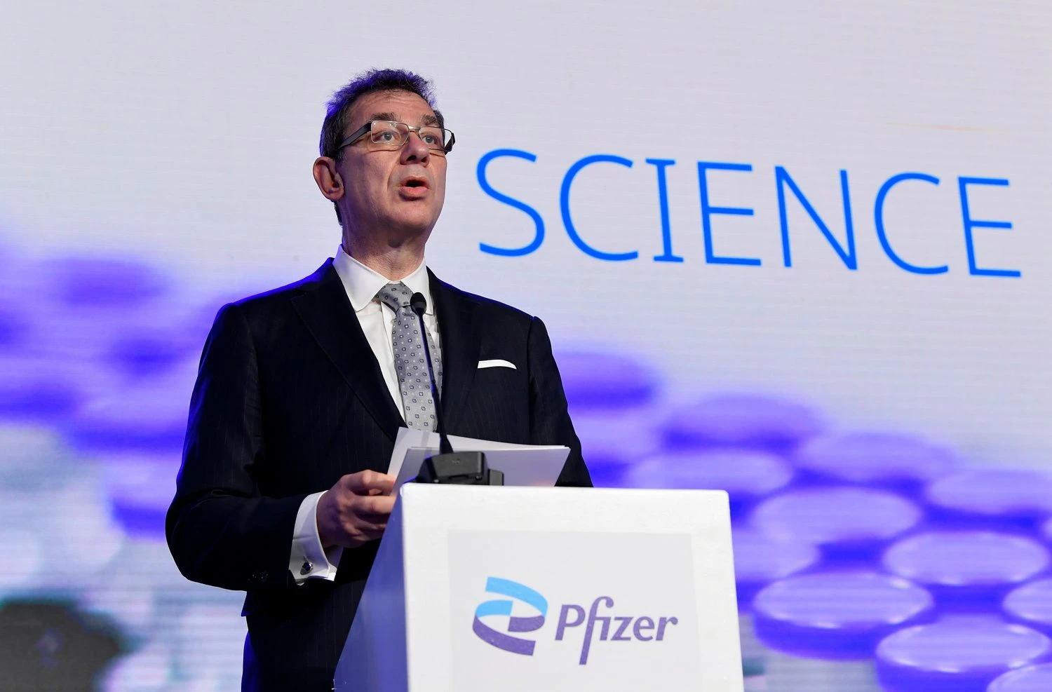 Albertas Bourla. Johno Thyso („Reuters“/„Scanpix“) nuotr.