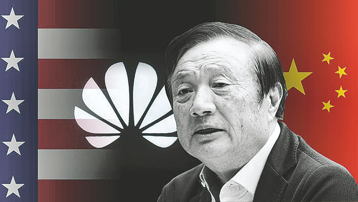 Vakariečiai konsultantai sako, kad Ren Zhengfei, „Huawei“ įkūrėjo, griežtas tonas siunčia netinkamą žinią netinkamu metu. FT grafika.