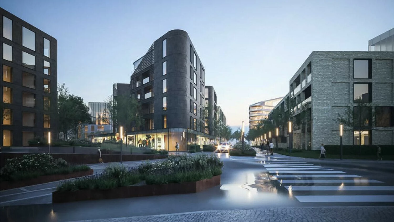 „Tulpės“. UAB „Kita kryptis“ vizualizacija.