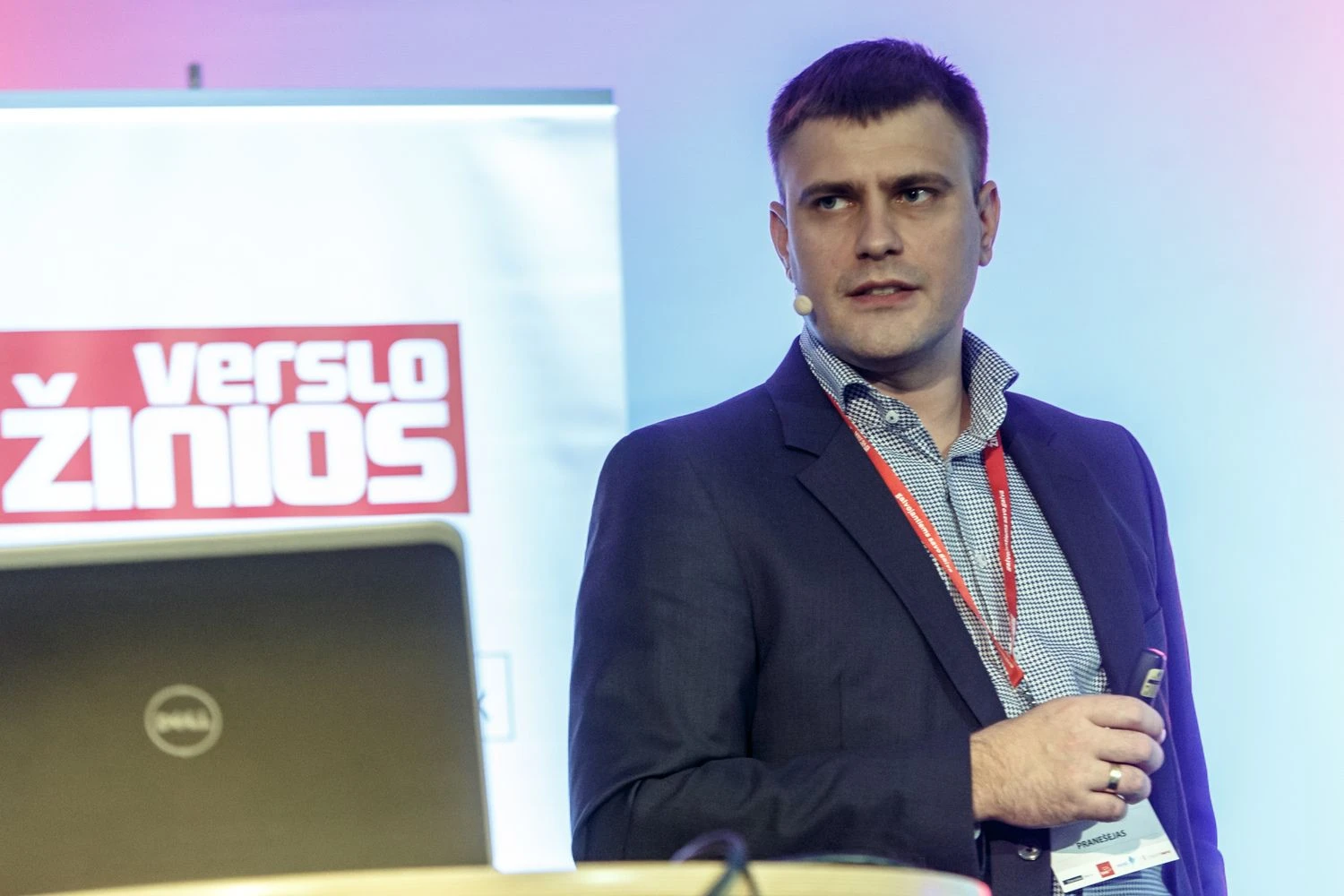 Tomas Jaskelevičius, UAB ,,Arginta Engineering“ direktorius: „Šie ir kiti metai – sektoriaus augimo pikas, o kaip bus vėliau, šiuo metu sunku prognozuoti, nes išlaikyti tokį intensyvų augimą bus nelengva.“ Vladimiro Ivanovo (VŽ) nuotr.

