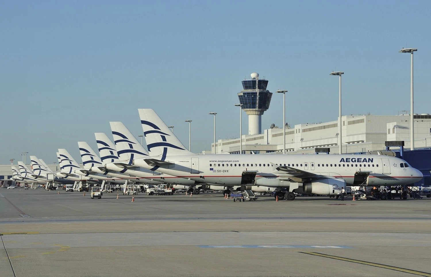 Aegean Airlines lėktuvai. LOU nuotr.