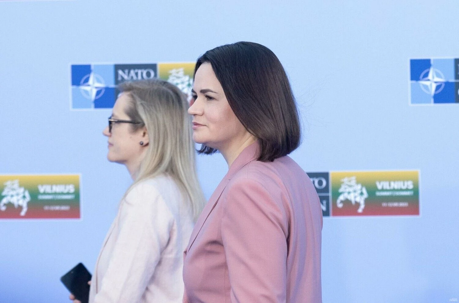 Baltarusijos opozicijos lyderė Sviatlana Cichanouskaja. Juditos Grigelytės (VŽ) nuotr.