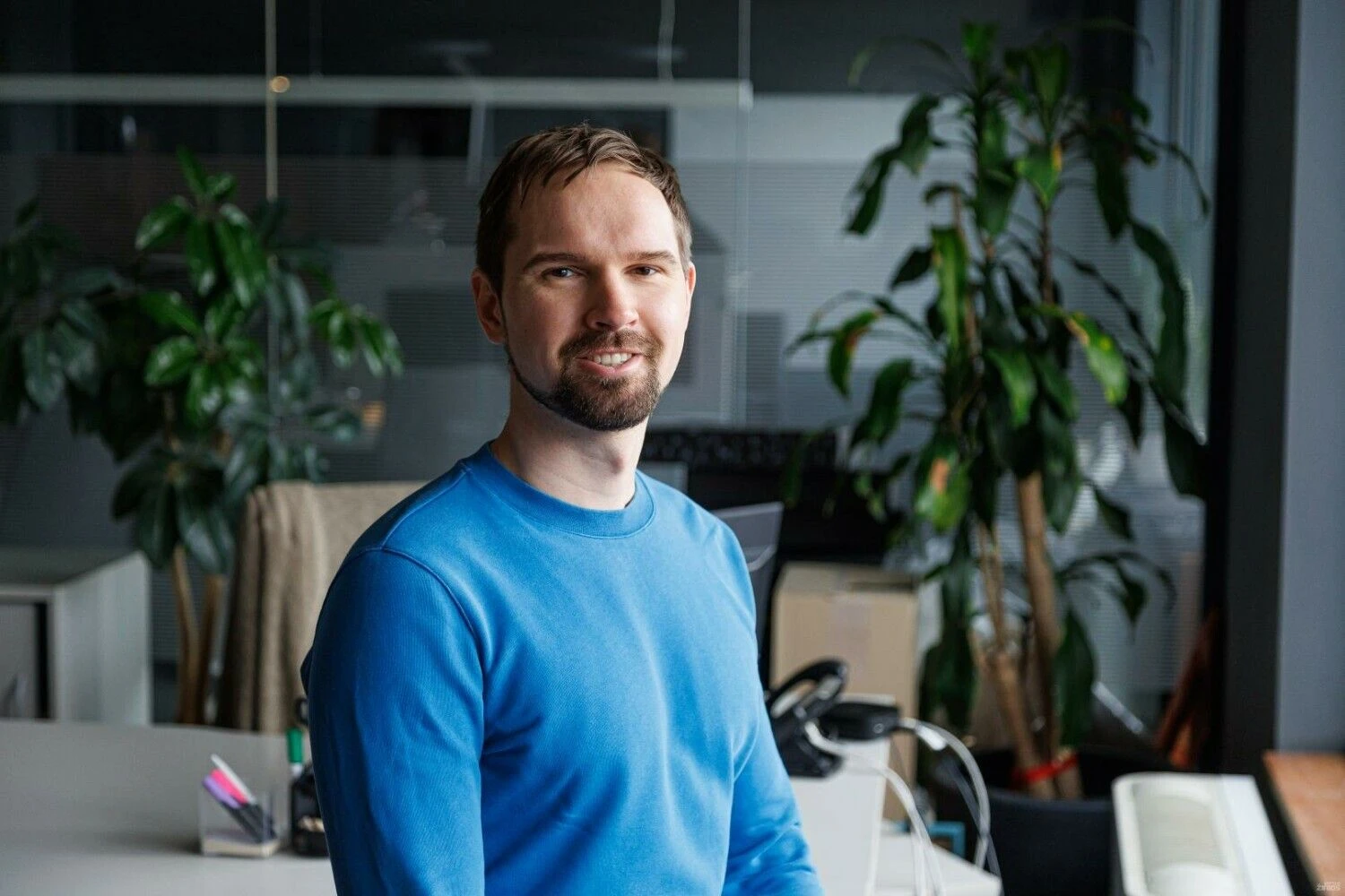 Dovydas Čeilutka, Lietuvos dirbtinio intelekto asociacijos prezidentas. Vladimiro Ivanovo (VŽ) nuotr.