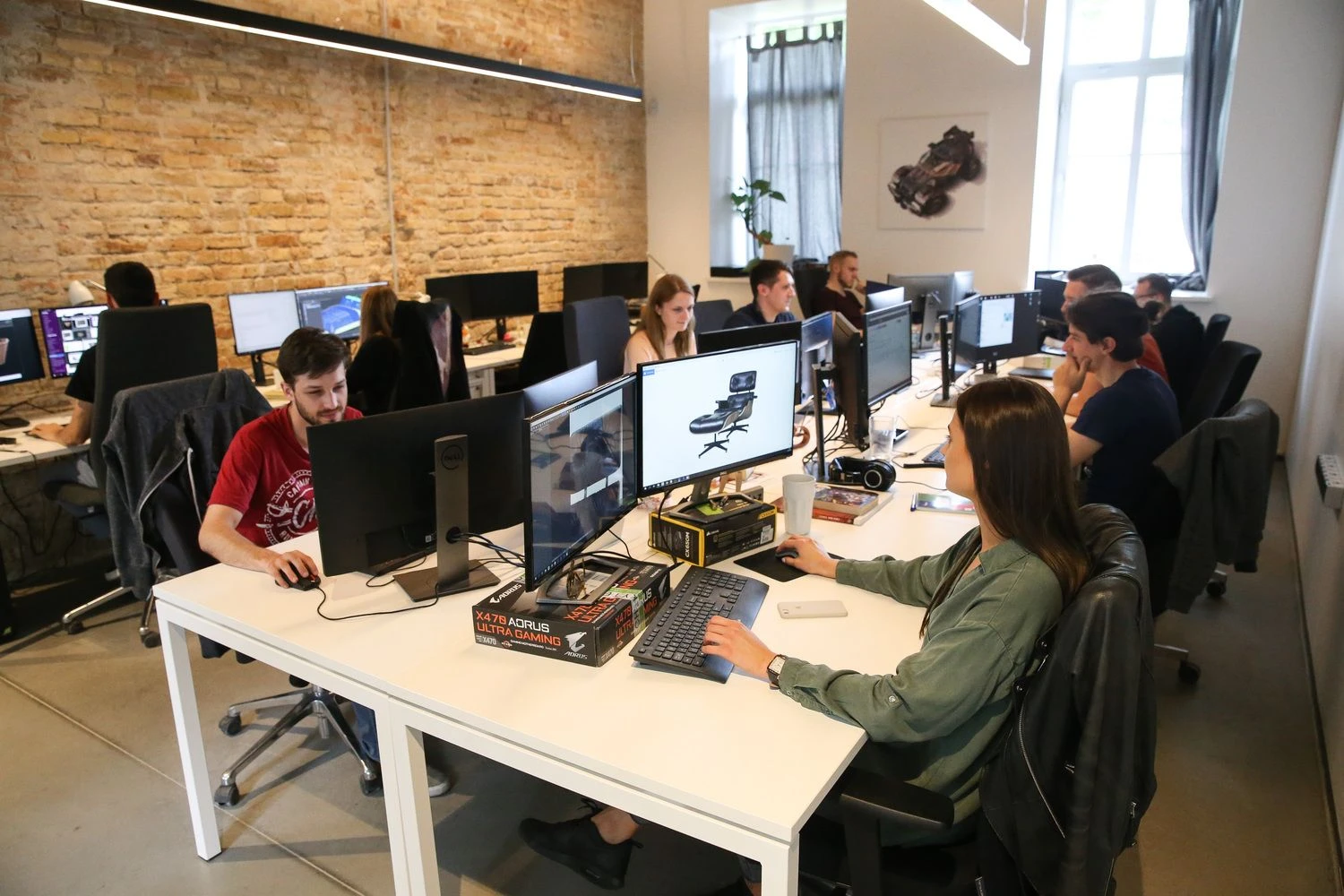„CG Trader“ – daugiausia investicijų per pirmąjį šių metų ketvirtį pritraukusio Lietuvos startuolio – biuras. Vladimiro Ivanovo (VŽ) nuotr.