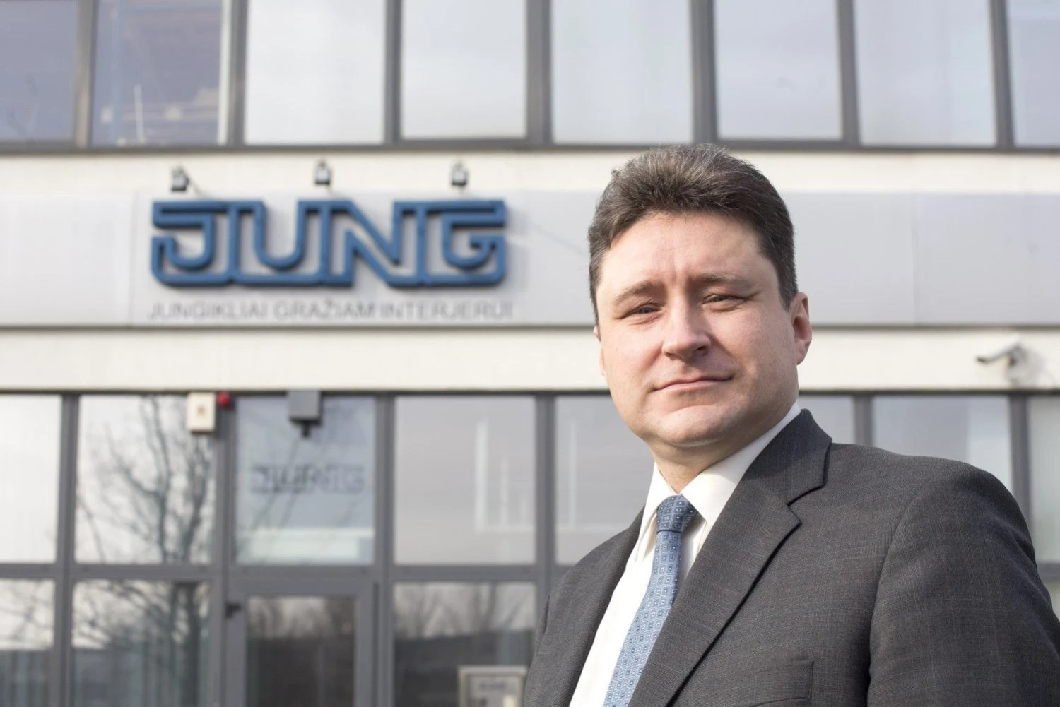 Jungiklių ir protingų namų sistemų centro „JUNG Vilnius“ vadovas Raimundas Skurdenis