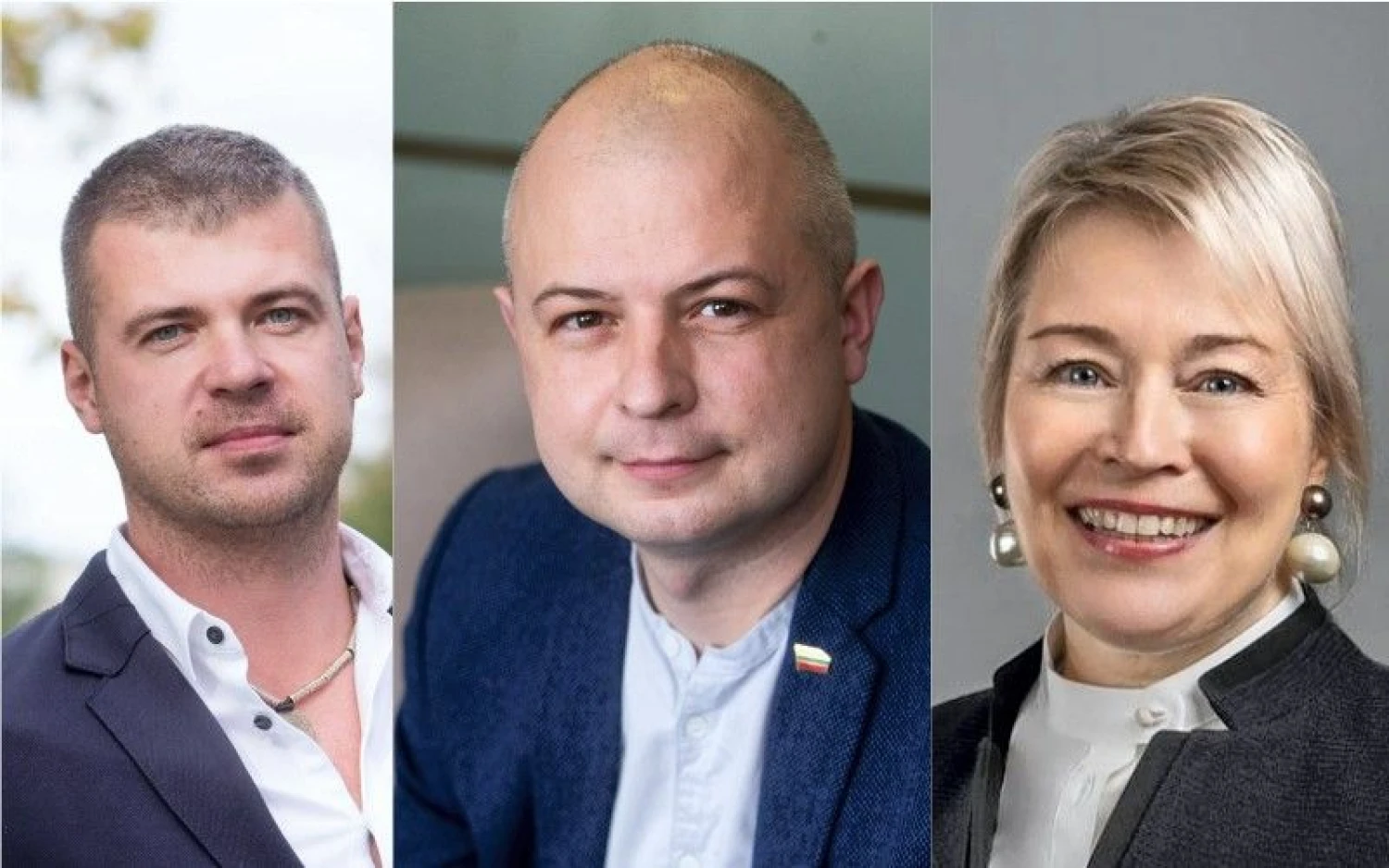 Augustas Alešiūnas, agromaisto technologijų verslo angelas, Simonas Gentvilas, Lietuvos aplinkos ministras, Marja-Liisa Meurice, „EIT Food CLC North-East” direktorė.