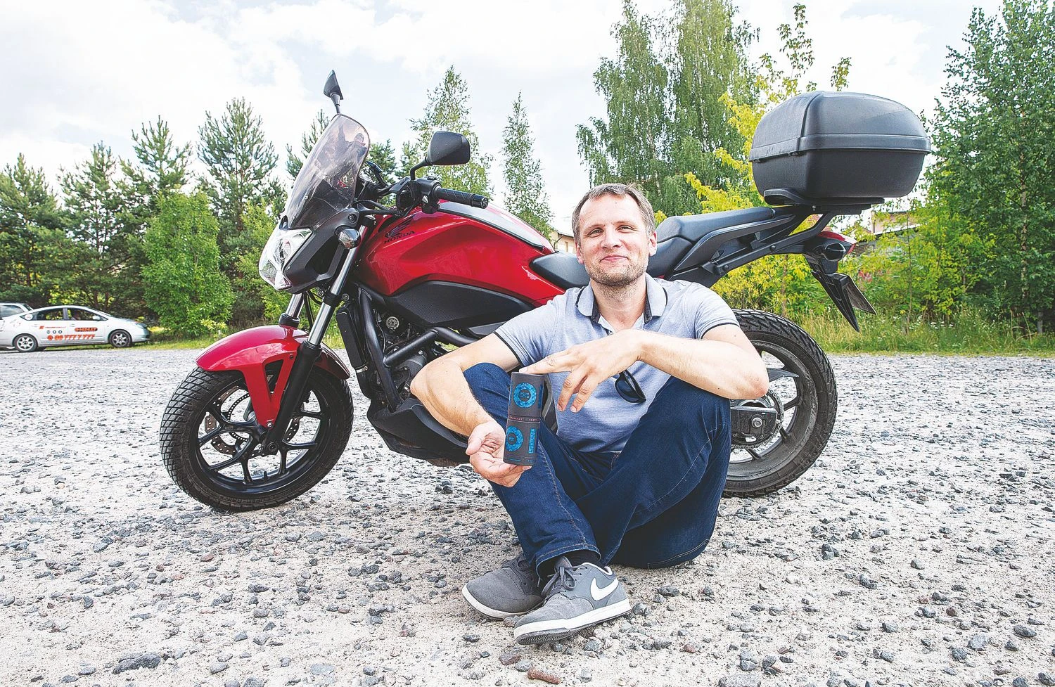 Rolandas Dranseika, UAB „Monimoto“ direktorius, sako, kad 99% „Monimoto“ įrenginių šiuo metu parduodama užsienyje, daugiausia – JK. Juditos Grigelytės (VŽ) nuotr.