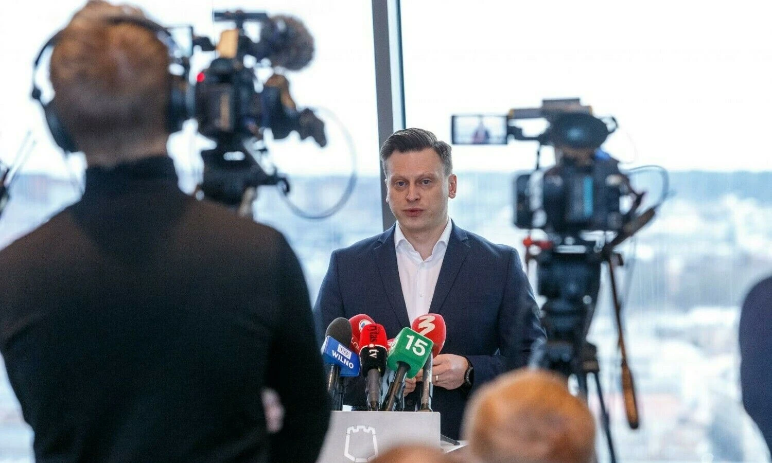 Valdas Benkunskas, sostinės vicemeras. Vladimiro Ivanovo (VŽ) nuotr.