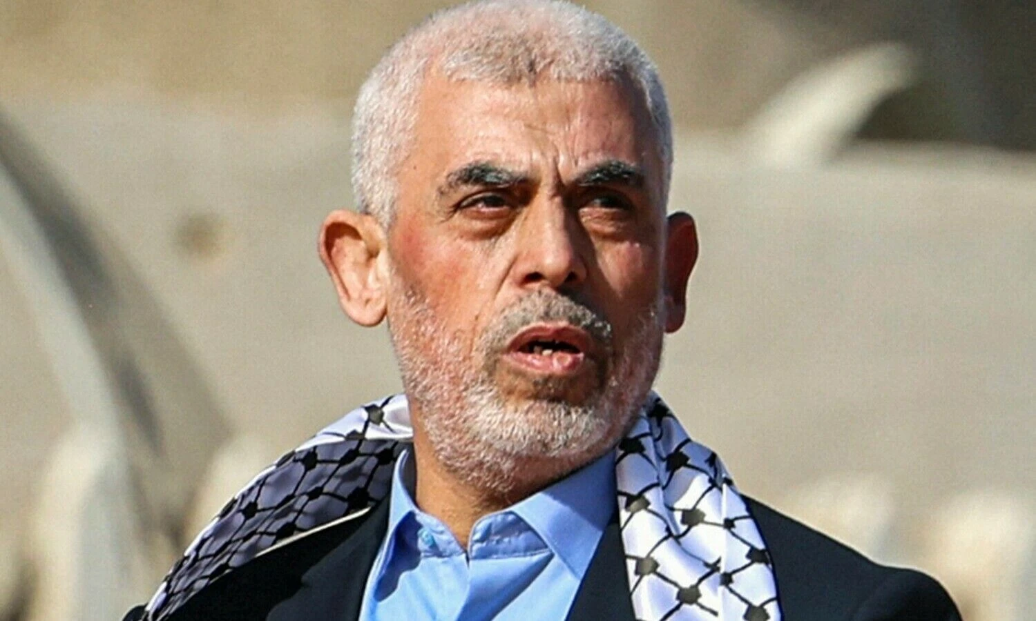 „Hamas“ lyderis Y. Sinwaras. Mohammedo Abedo (AFP / „Scanpix“) nuotr.