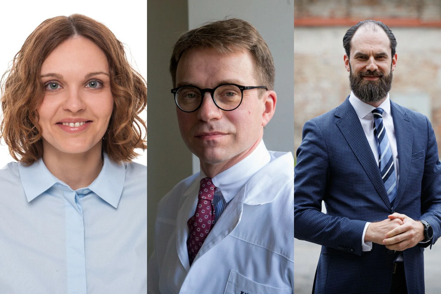 Evelina Pajėdienė, Raimondas Kubilius, Justinas Burokas. VŽ nuotr.