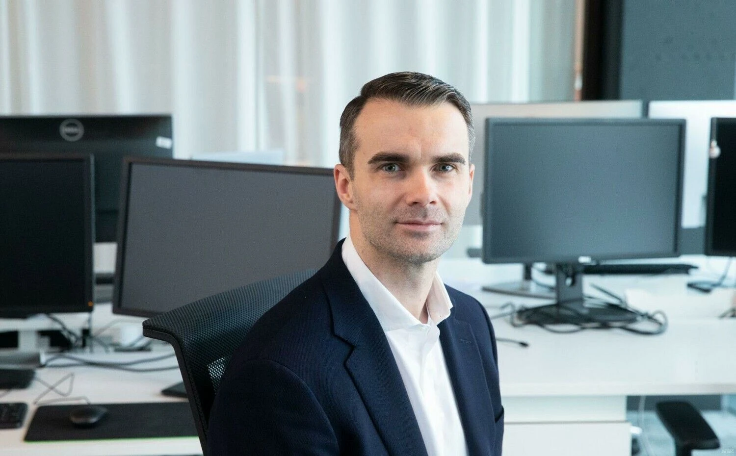 Viktoras Gurgždys, buvęs JAV programavimo paslaugų įmonės „Devbridge“ Lietuvos padalinio vadovas. Juditos Grigelytės (VŽ) nuotr.