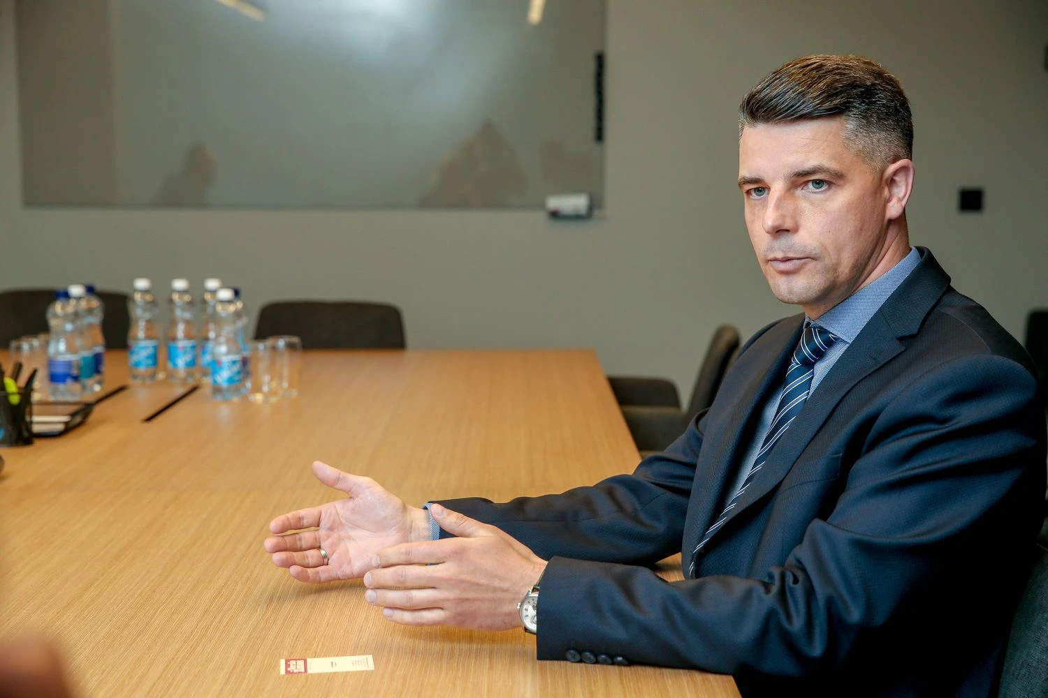 Artūras Gudelis,ICOR generalinis direktorius. Vladimiro Ivanovo (VŽ) nuotr.