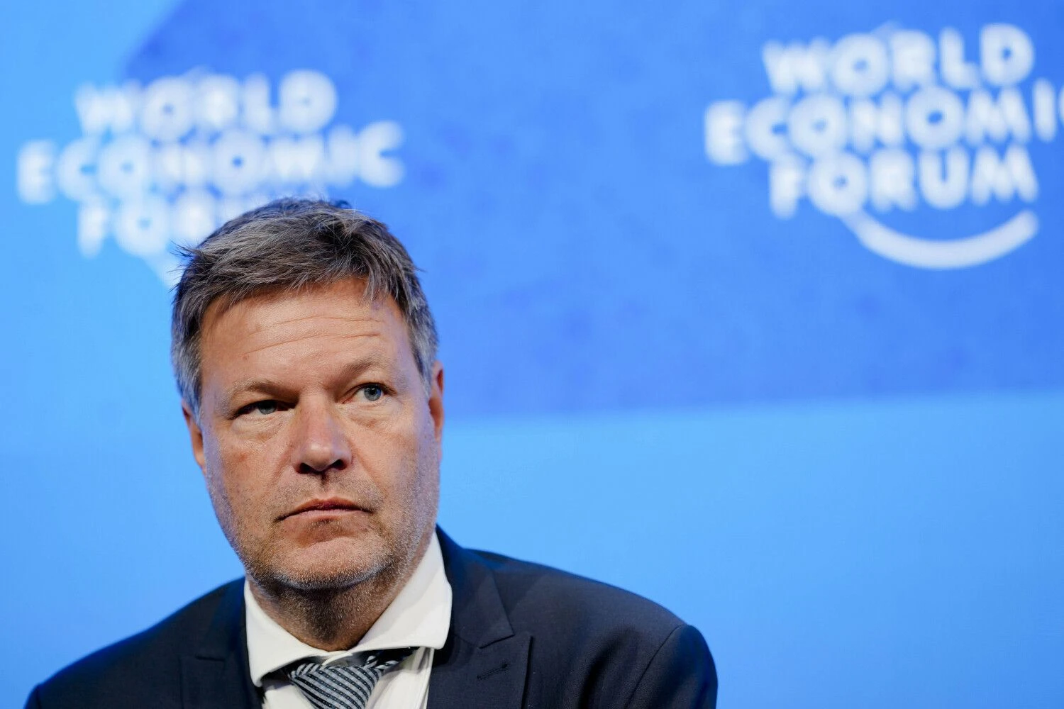 Robertas Habeckas, Vokietijos ekonomikos ministras. Markuso Schreiberio (AP/„Scanpix“) nuotr.