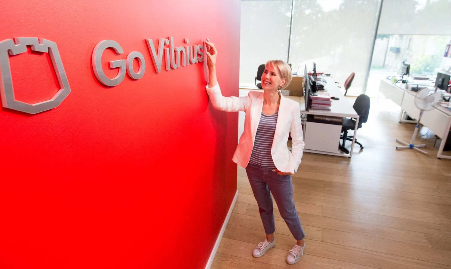 Inga Romanovskienė, „Go Vilnius“ direktorė. Juditos Grigelytės (VŽ) nuotr.