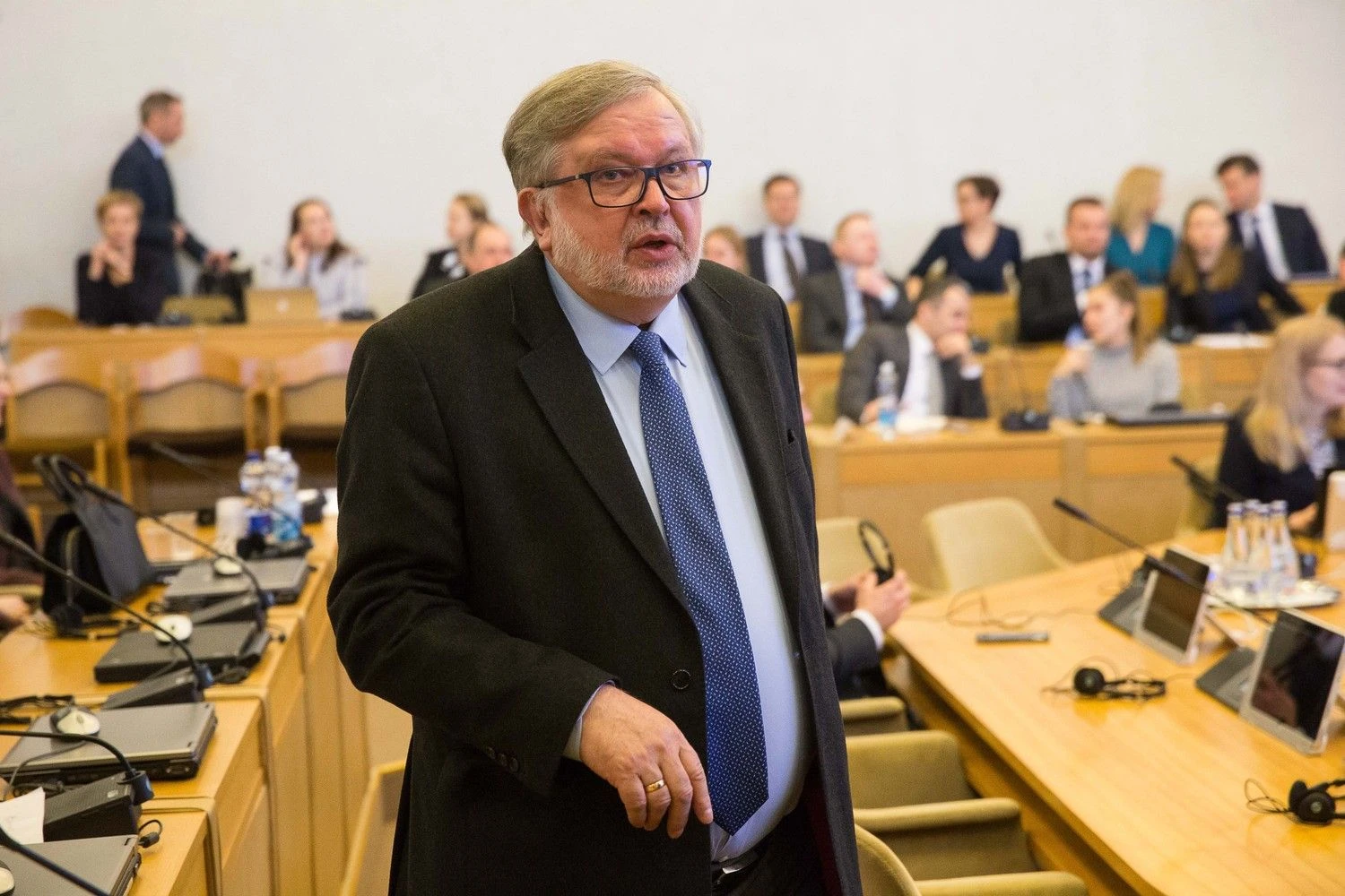 Vladas Bumelis, UAB „Biotechpharma“ ir UAB „Celltechna“ vadovas: „Jie reikalauja iš manęs sunešioti geležines klumpes, aš to negaliu padaryti.“@CA parasas po nuotrauka:Vladimiro Ivanovo (VŽ) nuotr.