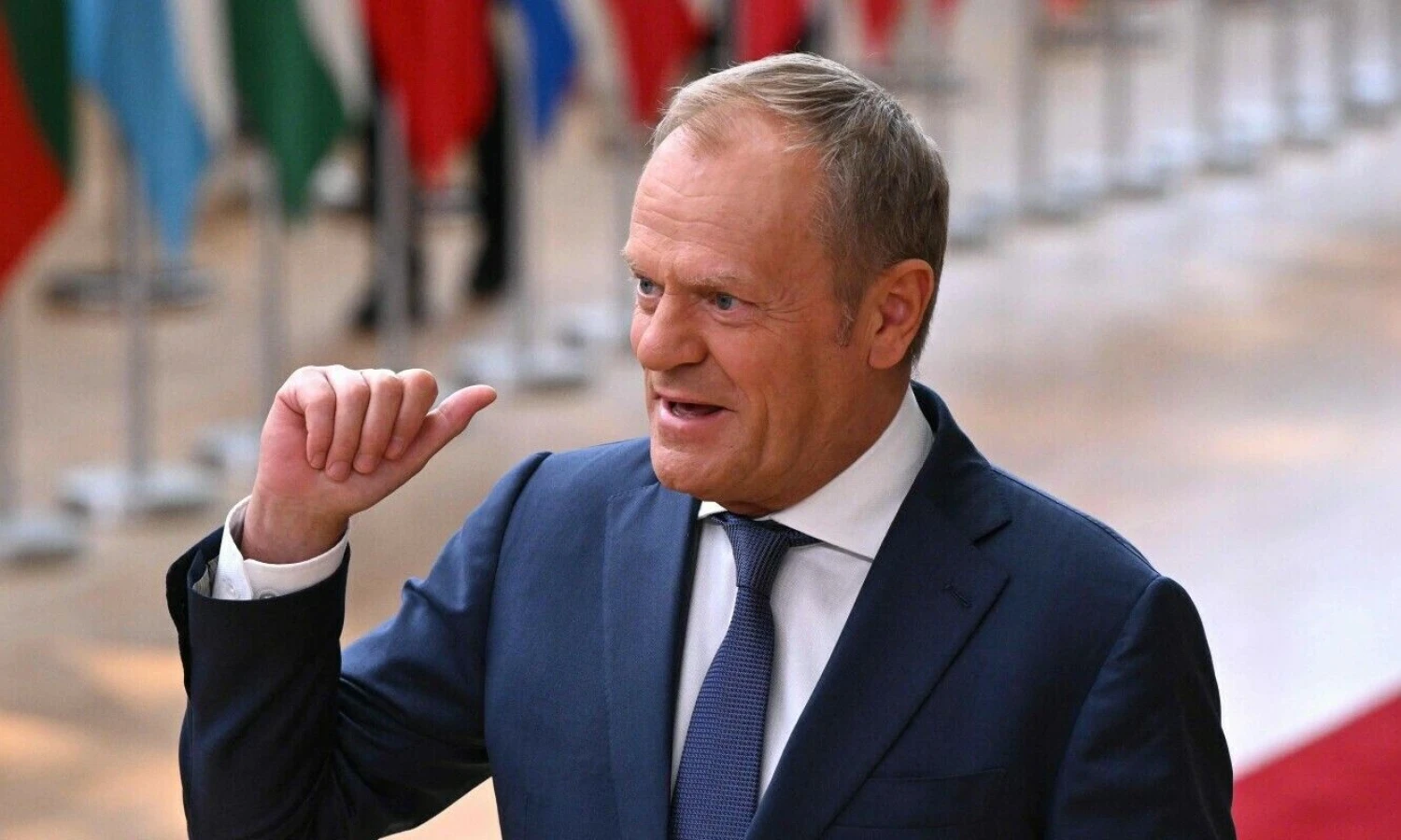 D. Tuskas, Lenkijos premjeras. Johno Thyso (AFP/„Scanpix“) nuotr.