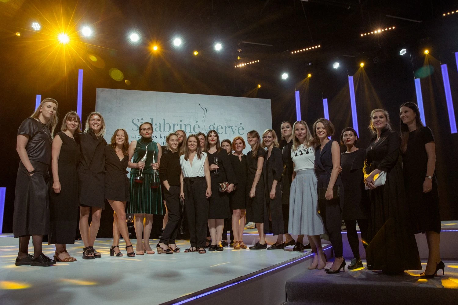 Moterys Lietuvos kino industrijoje. 2018 m. „Sidabrinės gervės“ ceremonija. Audriaus Solomino nuotr.