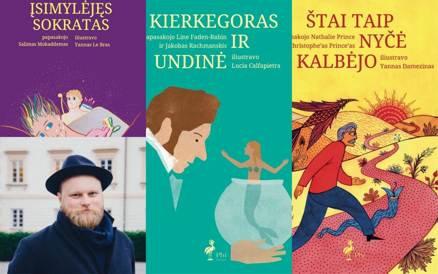 Tomas Šinkūnas, „Mažųjų Platonų“ serijos leidėjas. Asmeninio archyvo nuotr. 