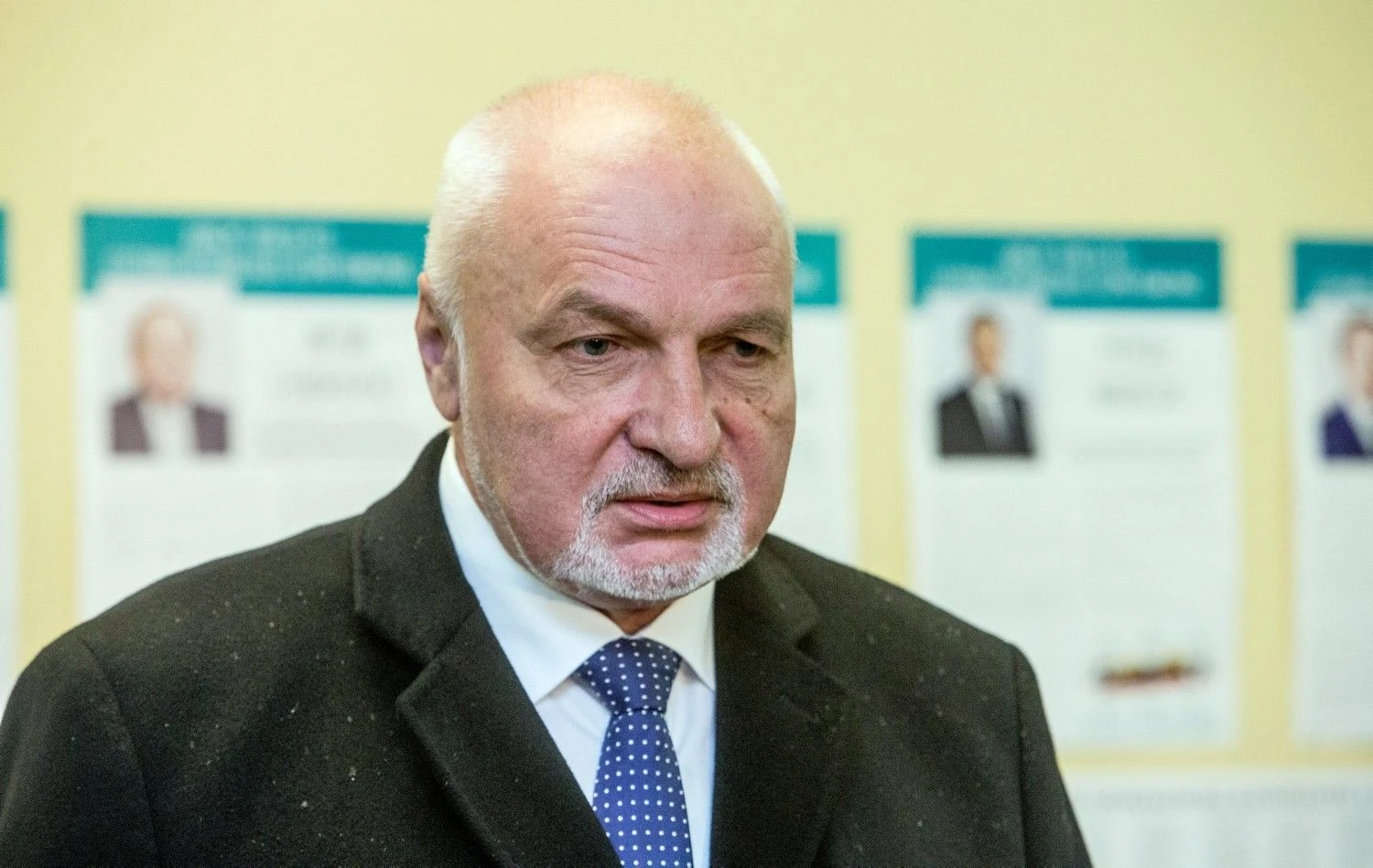 Valentinas Mazuronis, kandidatas į prezidento postą. Juditos Grigelytės (VŽ) nuotr.