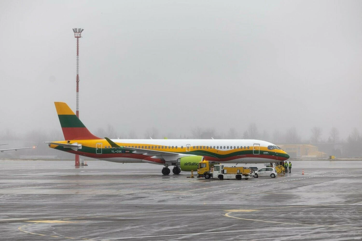 Lėktuvai Vilniaus oro uoste. Juditos Grigelytės (VŽ) nuotr.