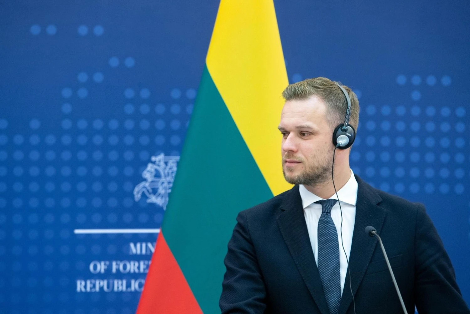 Gabrielius Landsbergis, Lietuvos užsienio reikalų ministras. Juditos Grigelytės (VŽ) nuotr.