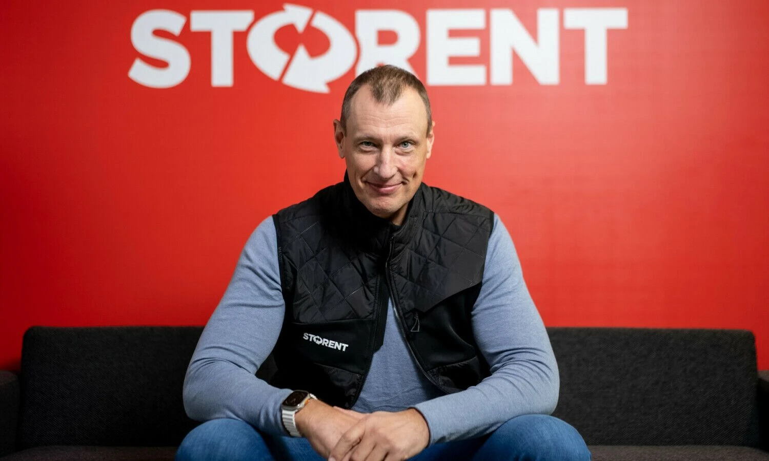 Storent įkūrėjas Andris Pavlovs.